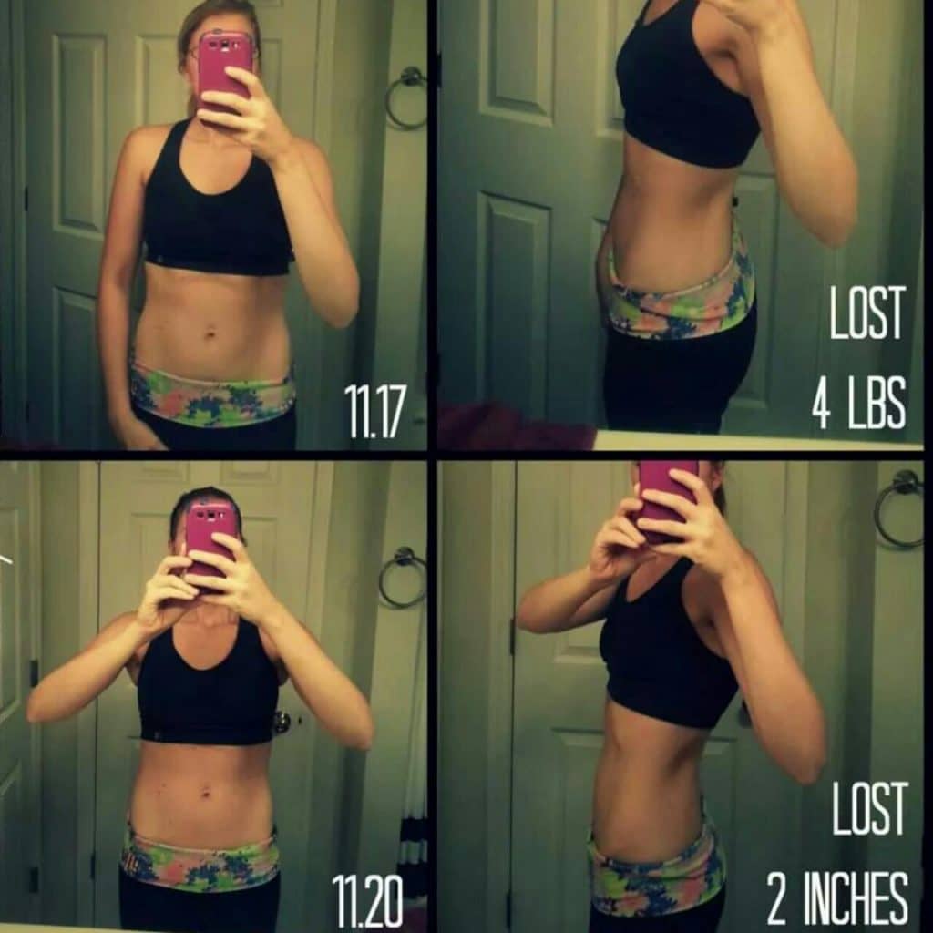 before and after 3 day refresh