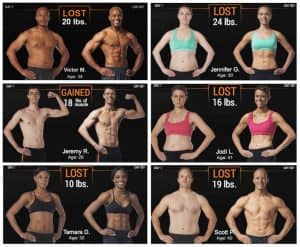 official p90x3 results