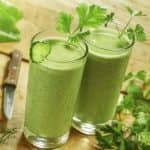 Five vegetables dinner smoothie