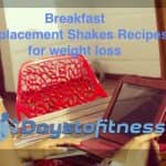 breakfast replacement shakes recipes for weight loss by days to fitness