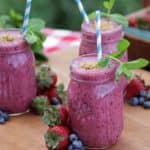 Strawberry Blueberry Smoothie Recip