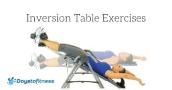 Inversion table exercises and routines post
